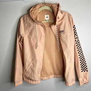 Dusty rose windbreaker